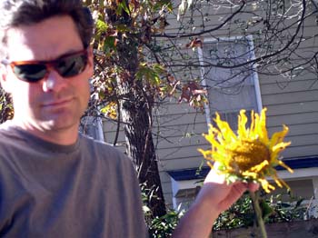 dad+sunflower